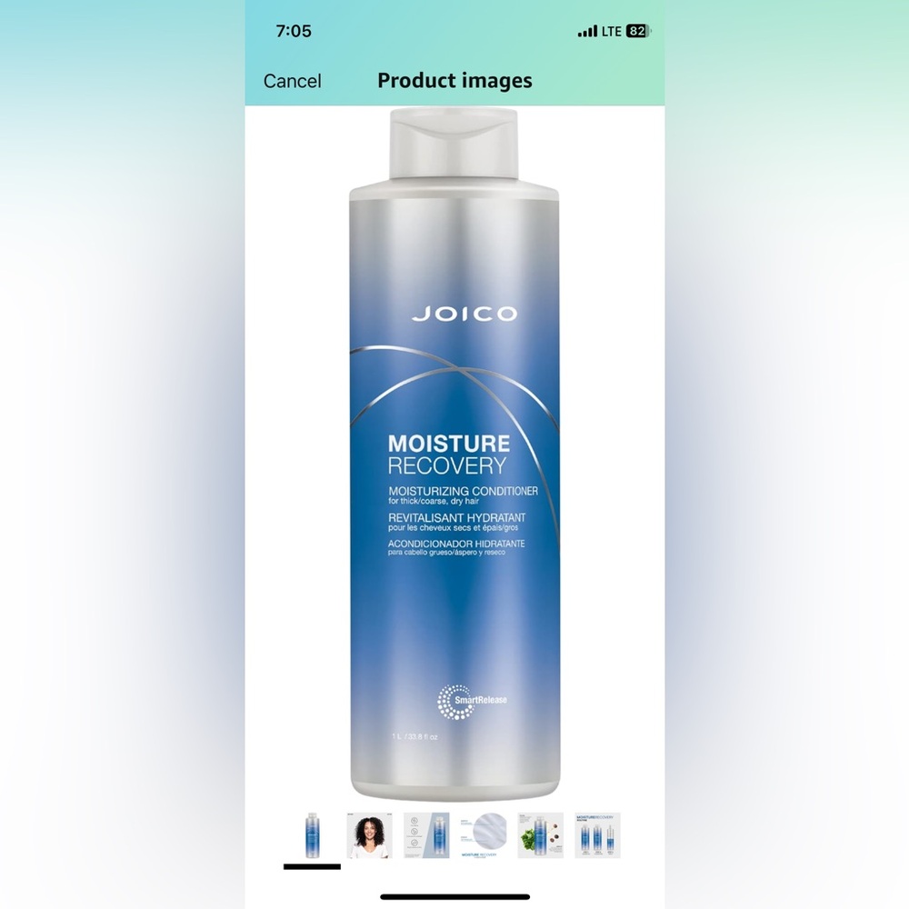 NWT Joico Moisture Recovery Conditioner 1L